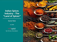 Indian Spices Industry -The “Land of Spices”